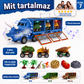 🚛 Interaktív dinoszaurusz-szállító játék teherautó