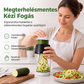 🥒 Kézi zöldségspirál‑szeletelő – Kreatív zöldségvágás egyszerűen otthon