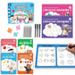 ✏️📚 Írásgyakorló füzet gyerekeknek – többször használható, eltűnő tintával ✨