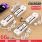 🔥🎁  ⚡ USB töltőállomás több porttal – Töltsön több eszközt kényelmesen az asztalán 🔌✨