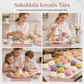 🥮Kézi prés holdtorta sütőforma készlet✨