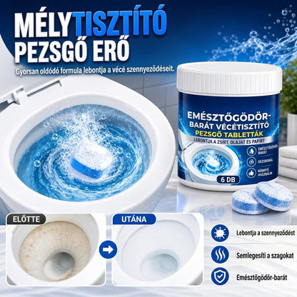 🌿 Szeptikus barát pezsgőtabletták – WC tisztítás, biztonságos formula 🎯