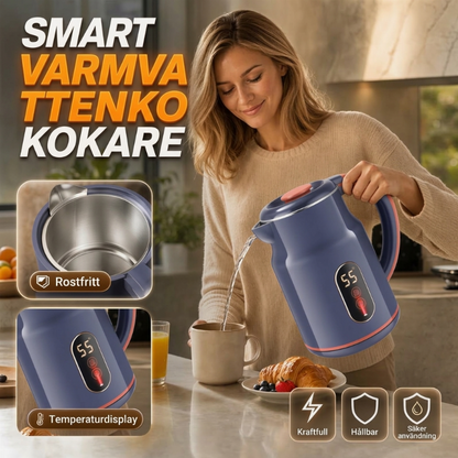 ☕️♨️Elektromos vízforraló intelligens hőmérséklet-szabályozással; fenntartja a kívánt hőmérsékletet💧