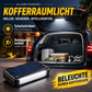 🔆 Napelemes LED-es csomagtérvilágítás autókhoz – automatikus érzékelővel, vezeték nélküli, 6 szín, SUV-okhoz és egyéb járművekhez