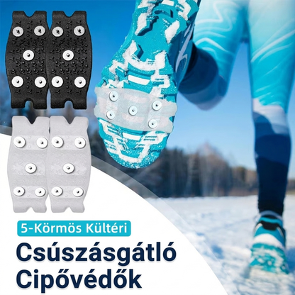 🥾 5 karmos csúszásgátló kültéri cipővédő – Biztonságos, strapabíró, praktikus ✨