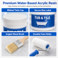 Water-Based Waterproof Ceramic Tile Refinishing Coating for Bathroom Floor Renovation