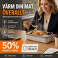 🍱 🔋 Elektromos uzsonnásdoboz USB töltéssel – Önmelegítő és könnyű – Tökéletes munkába, iskolába és utazáshoz ⚡