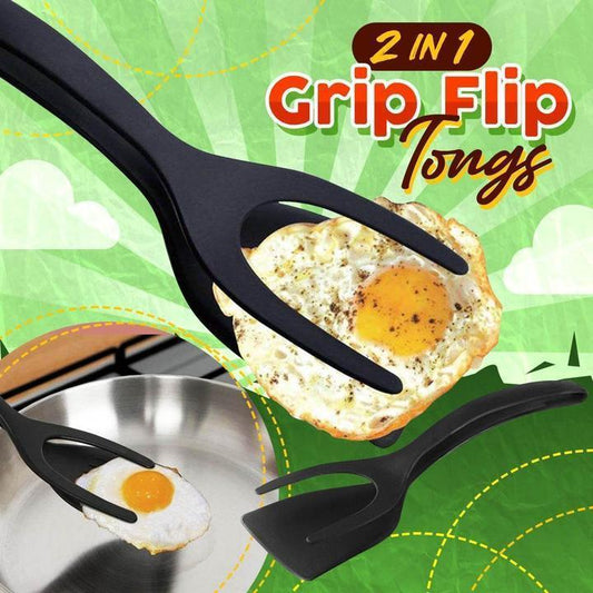 🍳Vásároljon 1 GET 1 FREE💥 Otthoni grillező spatula 2 az 1-ben konyhai eszköz