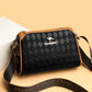 [Legjobb ajándék neki] Divat gyémánt mintás nagy kapacitású 3 rétegű Crossbody Bag