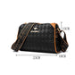 [Legjobb ajándék neki] Divat gyémánt mintás nagy kapacitású 3 rétegű Crossbody Bag